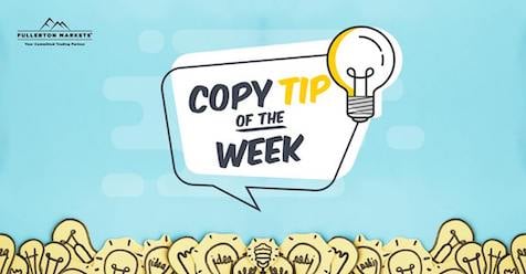 Copy Tip of the Week – Top Pick of The Week (Sep 20)