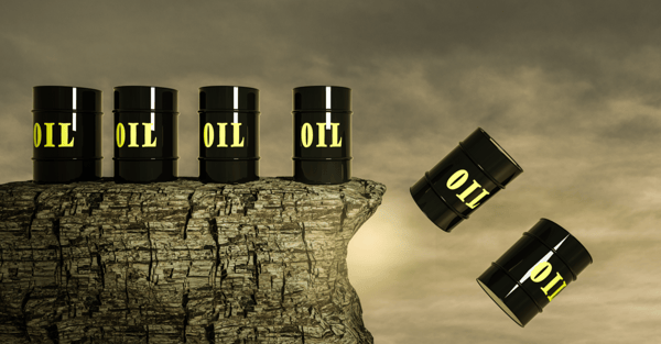 Huge fall in demand for oil